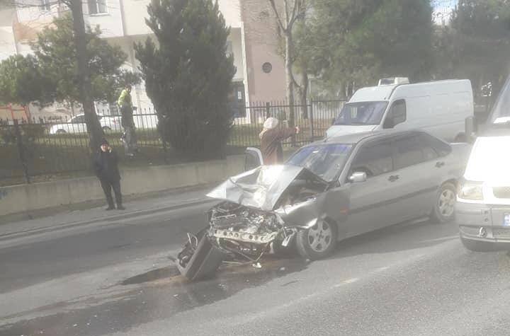Atakent’te Trafik Kazası