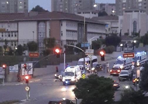 Atakent’te Yaralanmalı Trafik Kazası