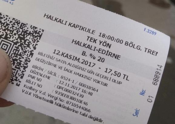 Halkalı Uzunköprü Treni Hizmete Açıldı