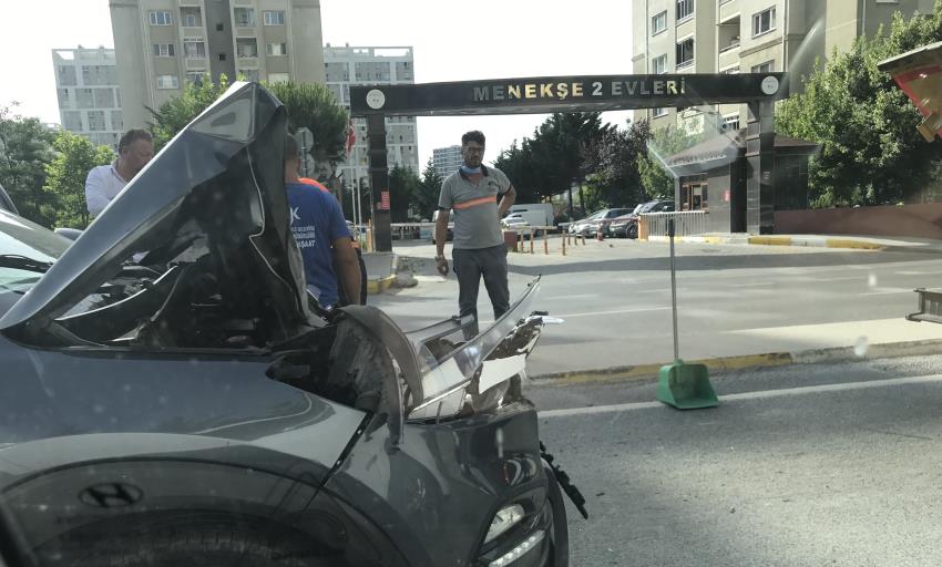 Atakent’te Trafik Kazası