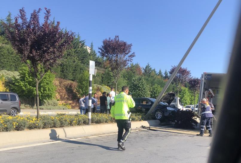 Atakent’te Trafik Kazası