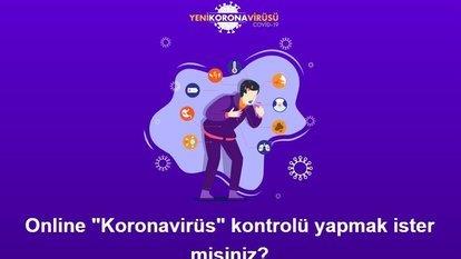 Sağlık Bakanlığı’ndan Online Korona Testi