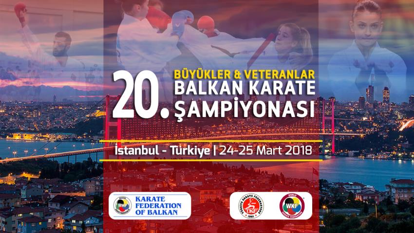 Balkan Karate Şampiyonası Küçükçekmece’de