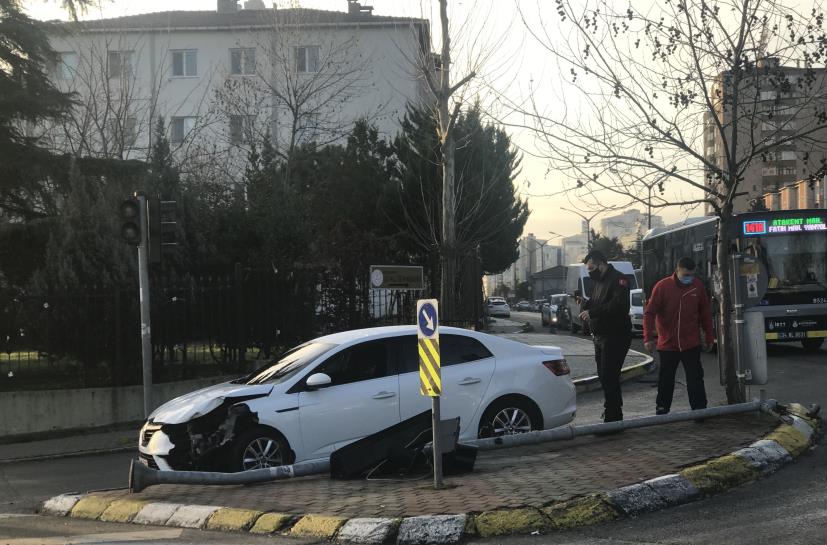 Atakent’te Trafik Kazası