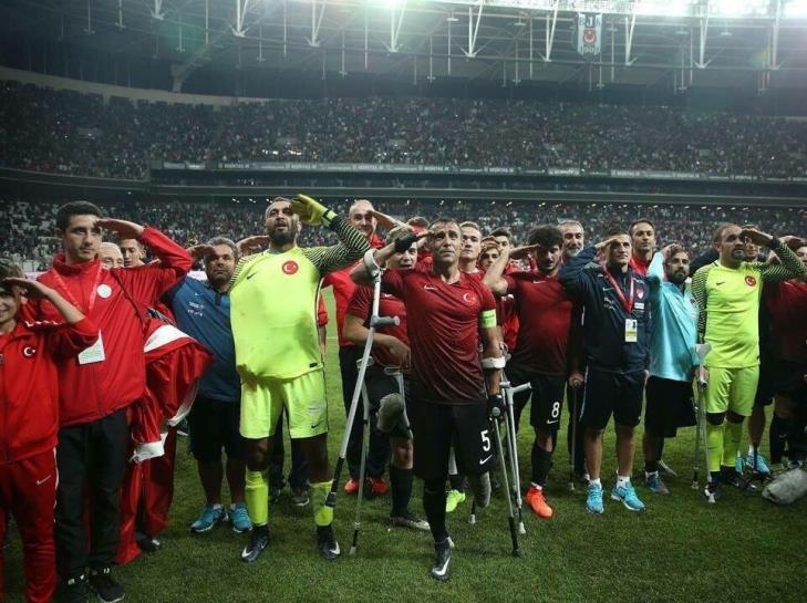 Ampute Futbol Milli Takımımız Dünya İkincisi Oldu.