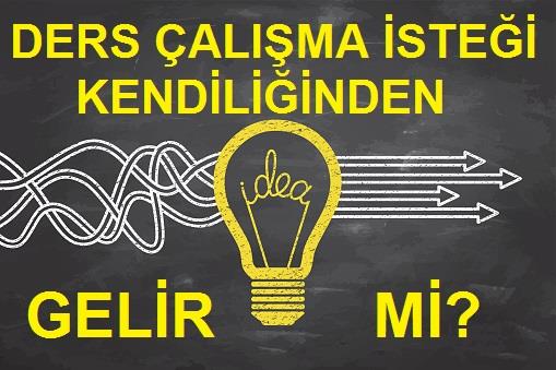 Ders Çalışma İsteği Kendiliğinden Gelir Mi?