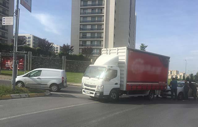 Atakent’te Trafik Kazası