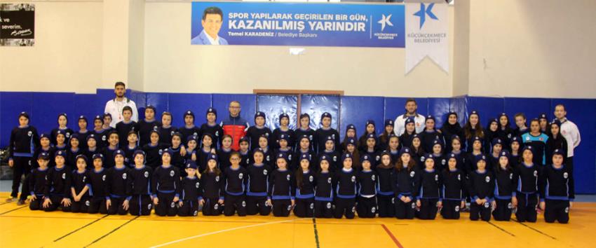 Küçükçekmece’de Kış Spor Okulları Başladı