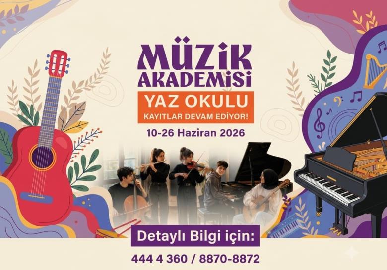 Küçükçekmece Müzik Akademisi Kayıtları Devam Ediyor!