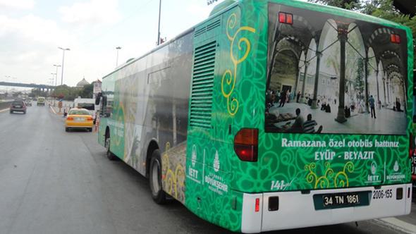 İETT’den Ramazana Özel Otobüs Hatları