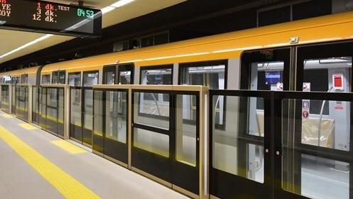 Sürücüsüz Metro Hattı Halkalı’da